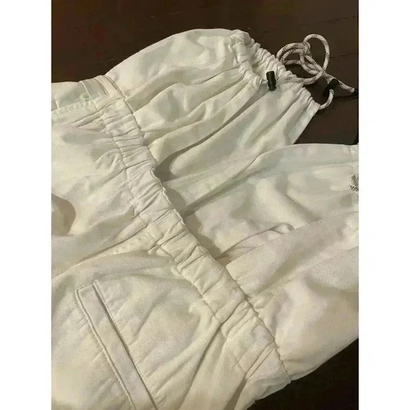 Dries Van Noten Cotton Jumpsuit 40 S US 4 Pockets Buckle Plunge Baggy Designer - Picture 12 of 16